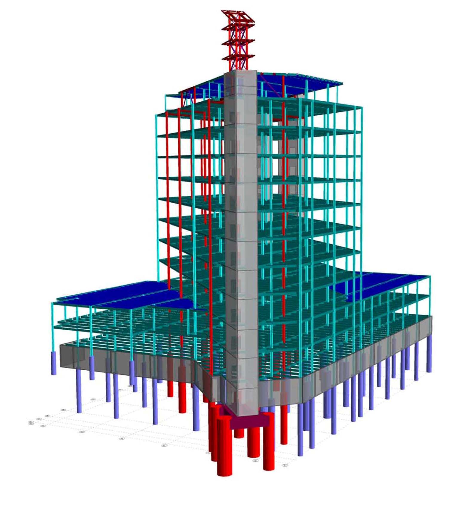 THOMASON TOWER ISOMETRIC 3